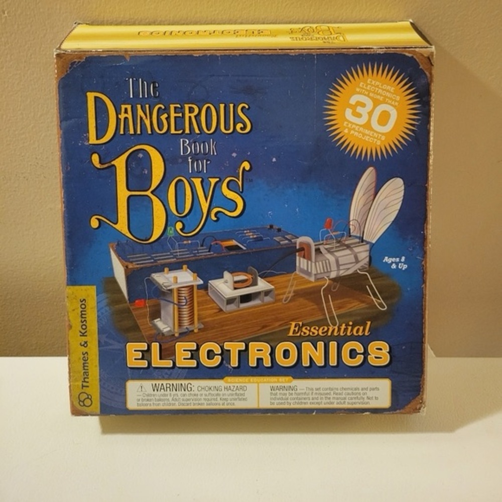 The Dangerous Book For Boys Essential Electronics Kit Nib